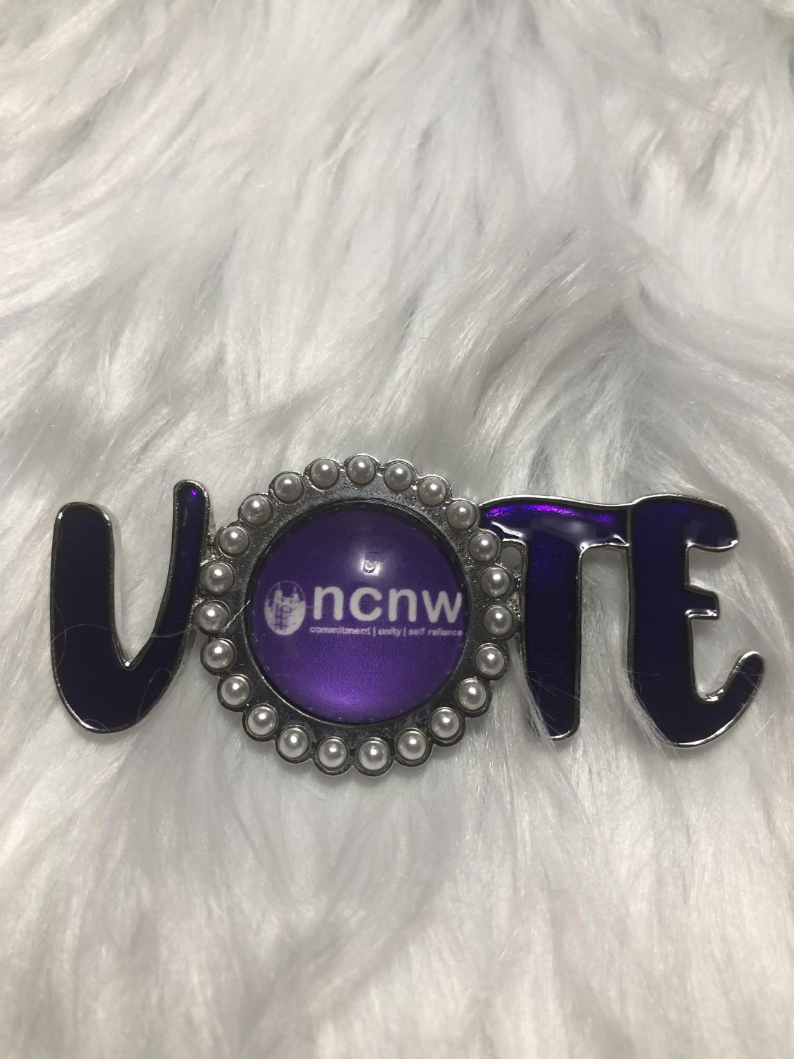 NCNW Vote Pin - SOLDOUT