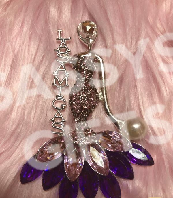 Las Amigas Diva Pin