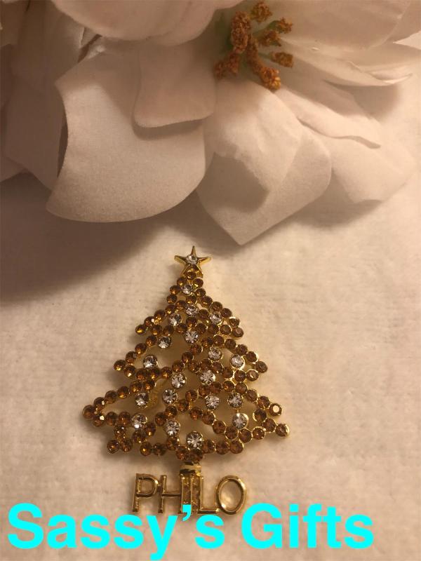 PHILO Christmas Tree Pin