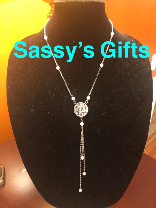 Zeta Medallion Chain Necklace
